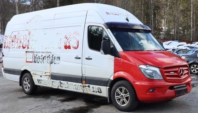 Mercedes Sprinter 2013-2018 (Fase 2) (906) (906), Motorkode: OM642.896, Girkassekode: 