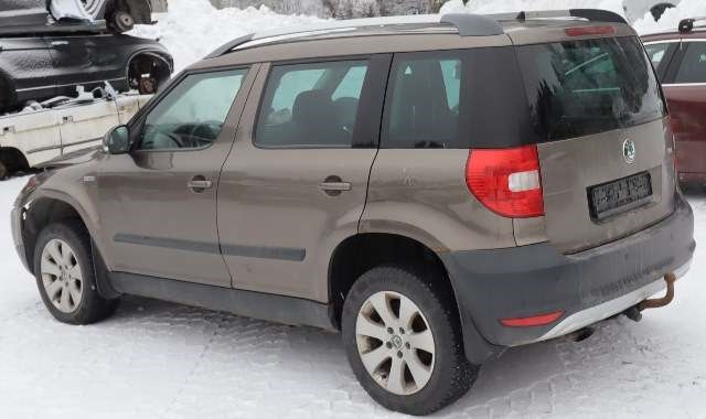 Škoda Yeti 2009-2013 (Fase 1) , Motorkode: CBZB, Girkassekode: NQK