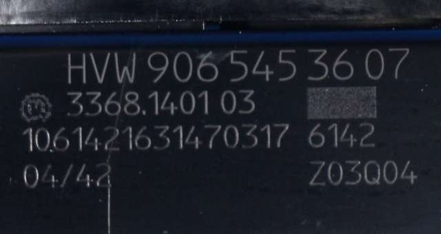 Bryter nødblink til VW Crafter 2006-2011 (Type I, Fase 1) (MERCEDES|906 545 36 07|)