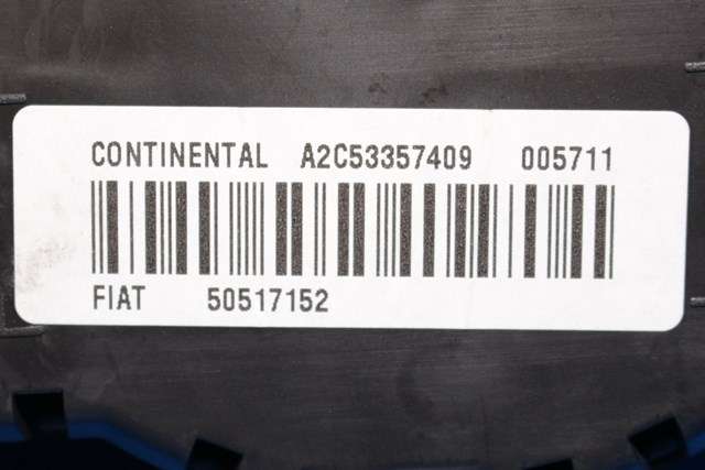 Instrumentpanel til Alfa Romeo MiTo 2008-2016  (VDO|A2C53357409|50517152|)
