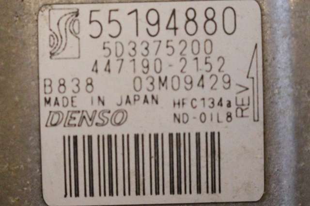 Aircondition kompressor til Alfa Romeo MiTo 2008-2016 (DENSO|447190-2152|55194880|)