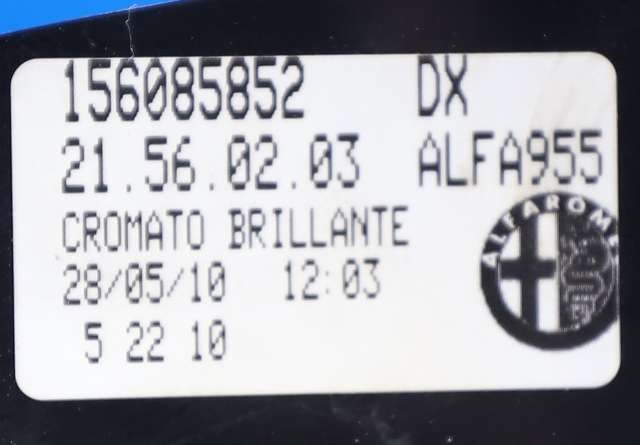 Baklykt høyre til Alfa Romeo MiTo 2008-2016 (ALFA ROMEO|156085852|)