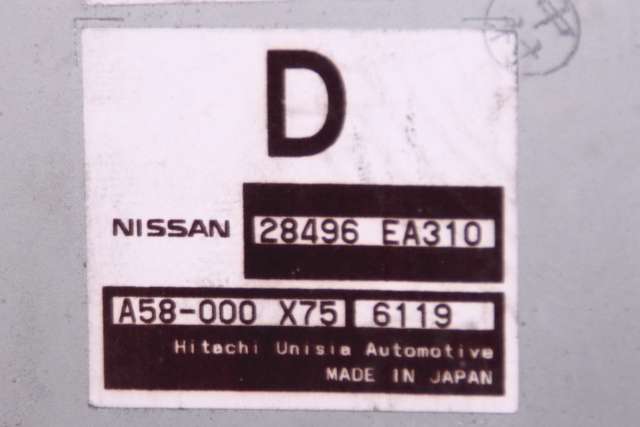 Styreenhet diverse til Nissan Navara 2005-2010 (Fase 1) (D40) (D40) (NISSAN|28496-EA310|)