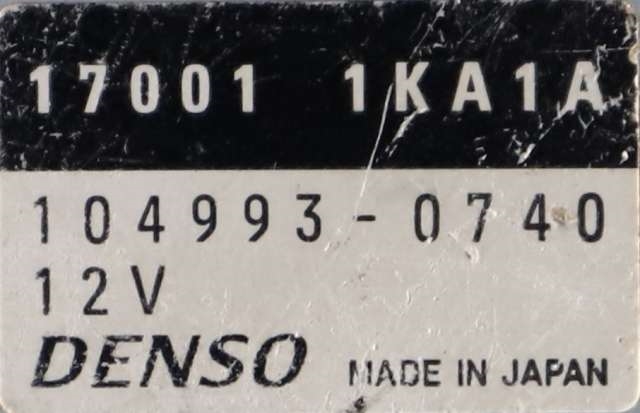 Styreenhet drivstoffpumpe til Nissan Juke 2010-2014 (Fase 1) (DENSO|104993-0740|17001-1KA1A|)