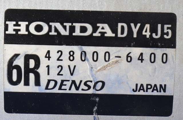 Starter diesel til Honda CR-V 2007-2012 (Type III) (DENSO|428000-6400|DY4J5|)
