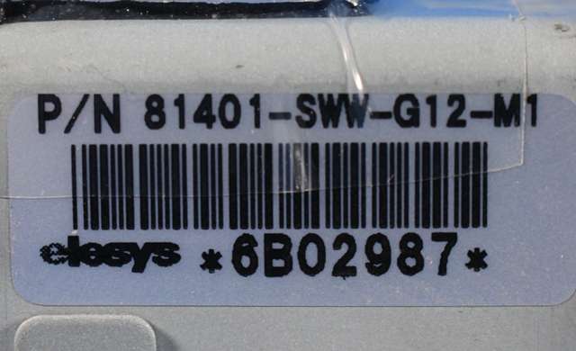 Styreenhet diverse til Honda CR-V 2007-2012 (Type III) (ELESYS|6B02987|81401-SWW-G12-M1|)