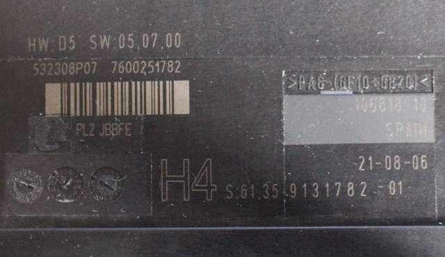 Styreenhet comfort (BCM) til BMW 3-Serie 2005-2011 (E90/E91/E92/E93) (E90/E91/E92/E93) (BMW|61.35-9 131 178|)
