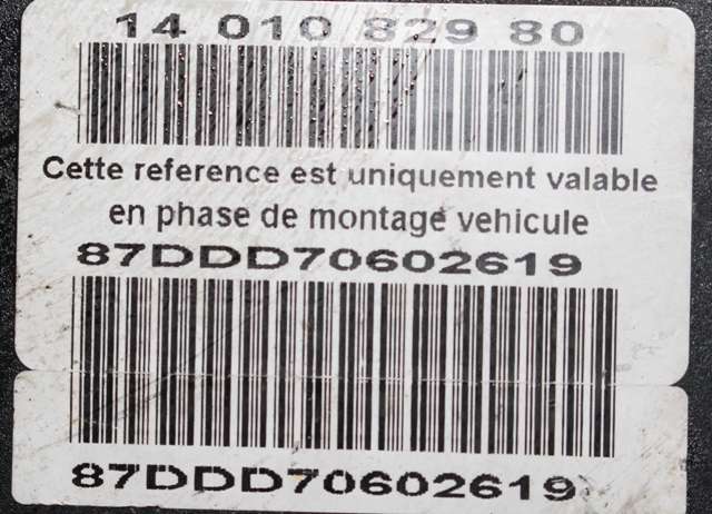 ABS sentral til Peugeot Expert 2007-2016 (Type II) (BOSCH|0 265 231 550|14 005132 80|)
