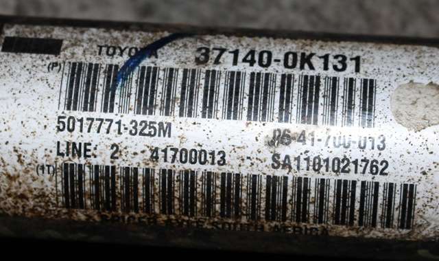 Mellomaksel fremre til Toyota Hilux 2006-2011 (TOYOTA|37140-OK131|)