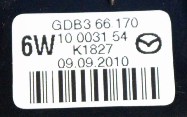 Bryter diverse til Mazda 6 2010-2013 (Type II, Fase 2) (MAZDA|GDB3-66-170|)