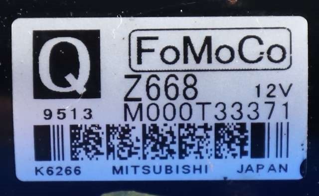 Starter til Mazda 3 2009-2013 (Type II)  (MITSUBISHI|M000T33371|)