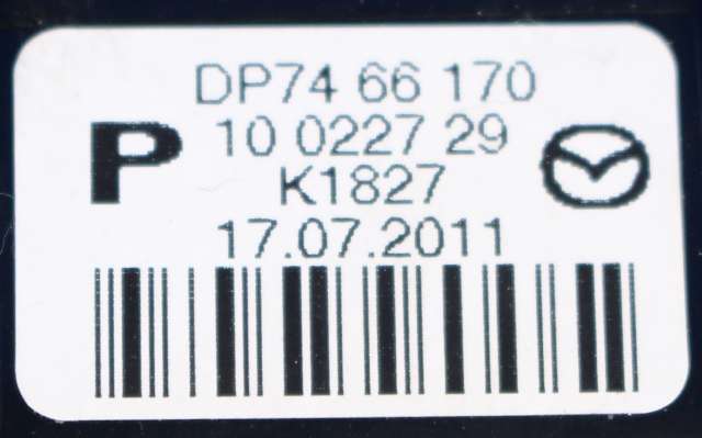 Bryter diverse til Mazda 2 2011-2014 (Type II, Fase 2) (MAZDA|DP74-66-170|)