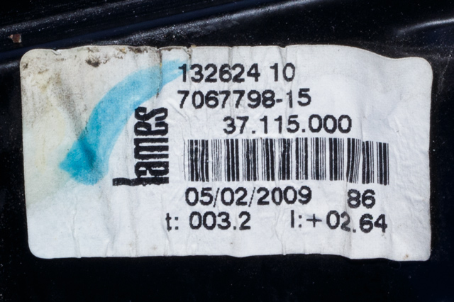 Ruteheis høyre bak til BMW 1-Serie 2004-2011 (E81/E82/E87/E88) (E81/E82/E87/E88) 