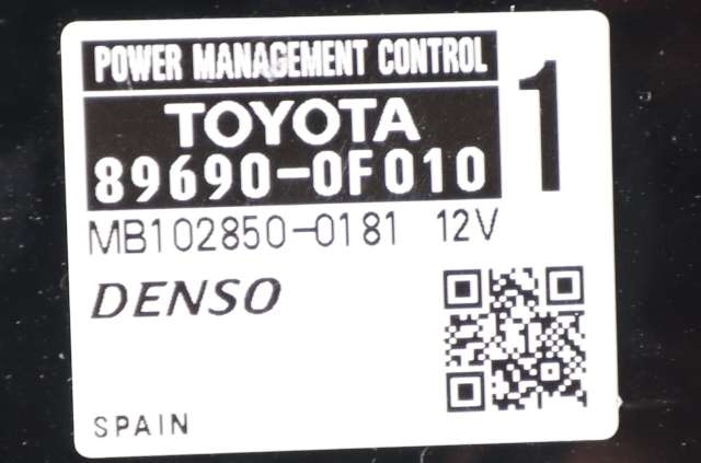 Styreenhet diverse til Toyota Verso 2009-2016 (Type III)  (DENSO|102850-0181|89690-0F010|)