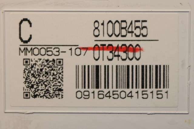 Instrumentpanel til Mitsubishi ASX 2010-2019 (MITSUBISHI|8100B455|)