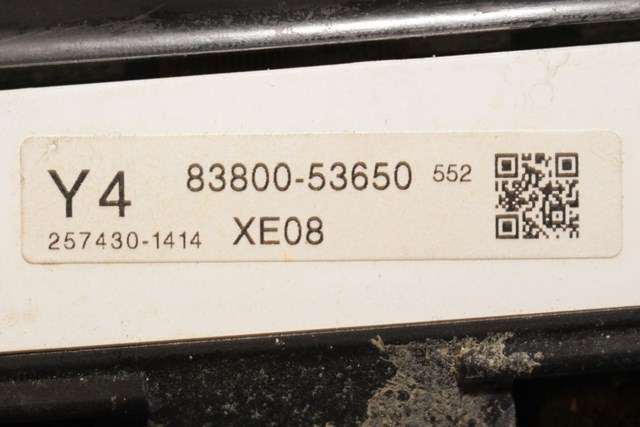 Instrumentpanel til Lexus IS 2006-2013 (Type II) (XE20) (XE20) (DENSO|257430-1414|83800-53650|)