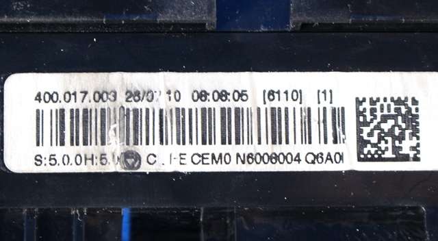 Varmeapparat betjening til Peugeot 5008 2010-2017 (Type I)  (BEHR|400.017.003|)