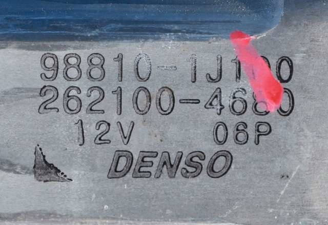 Ruteheis høyre bak til Hyundai i20 2009-2014 (Type I) (DENSO|262100-4680|98810-1J100|)