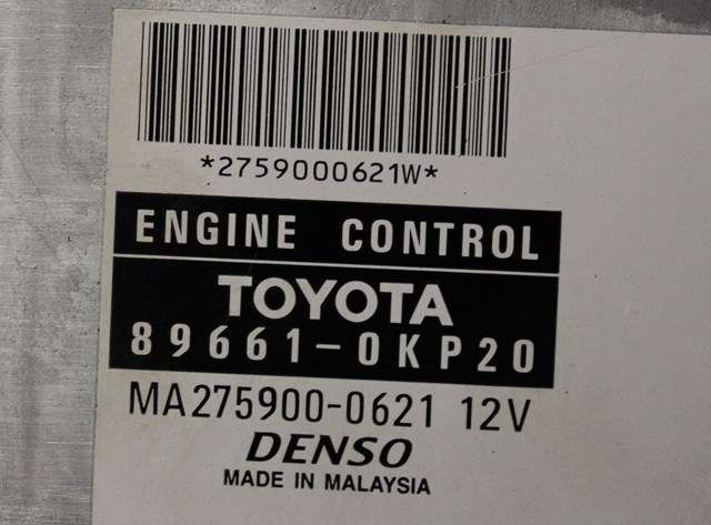 Styreenhet motor til Toyota Hilux 2006-2011  (DENSO|275900-0621|89661-0KP20|)