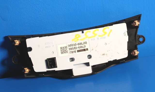 Varmeapparat betjening til Suzuki Swift 2011-2017  (SUZUKI|39510-68L00|)