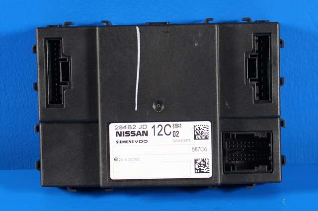 Styreenhet comfort (BCM) til Nissan Qashqai 2007-2010 (Type I, Fase 1) (SIEMENS|5WK4 9375|284B2-JD12C|)