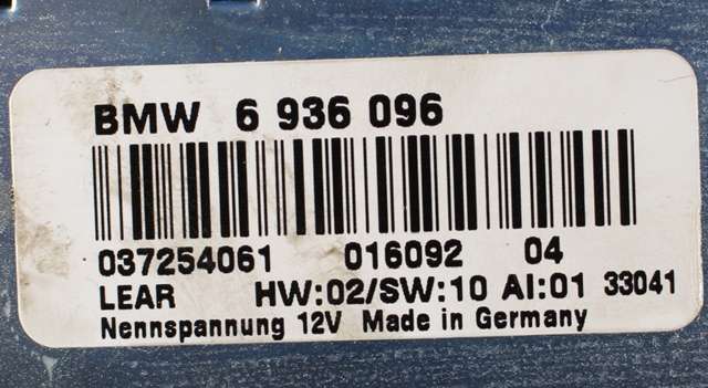 Bilstereo diverse til BMW X3 2003-2006 (Fase 1) (E83) (E83) (BMW|6 936 096|)