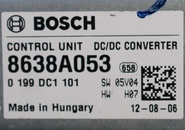 Styreenhet diverse til Peugeot 4008 2012-2017  (MITSUBISHI|8638A053|)