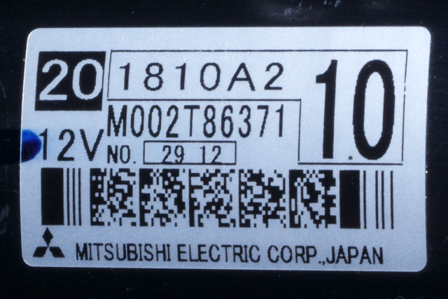 Starter diesel til Peugeot 4008 2012-2017 (MITSUBISHI|1810A210|)