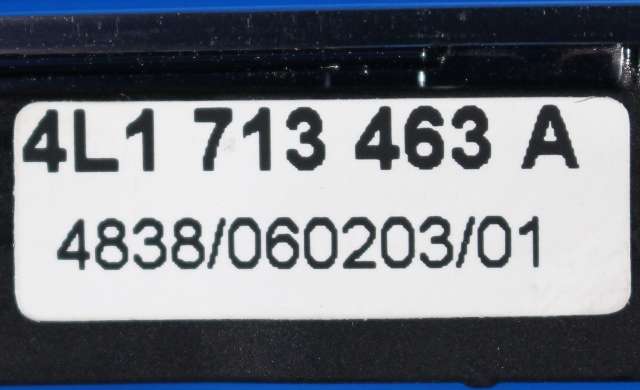 Dashbord diverse til Audi Q7 2006-2010 (Type I, Fase 1)  (VAG|4L1 713 463 A|)
