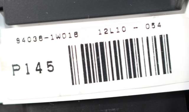 Instrumentpanel til Kia Rio 2011-2017 Type III  (KIA|94036-1W016|)