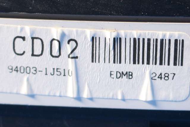 Instrumentpanel til Hyundai i20 2009-2014 (Type I)  (VDO|A2C53312079|94003-1J510|)