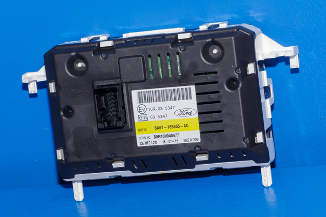 Instrument kjørecomputer til Ford Fiesta 2008-2012 (Type VI, Fase 1)  (FORD|BA6T-18B955-AC|)