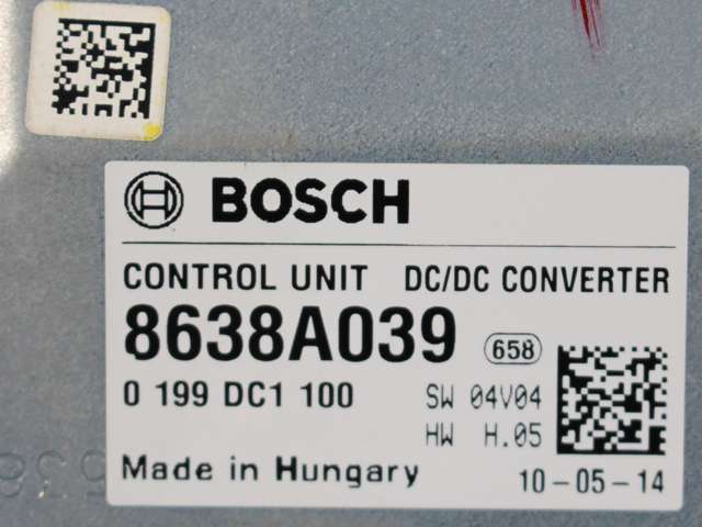 Styreenhet diverse til Mitsubishi ASX 2010-2019  (BOSCH|0 199 DC1 100|8638A039|)