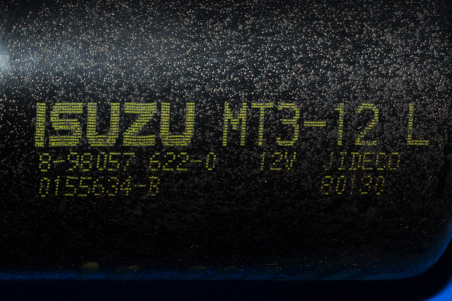 Viskermotor frontrute til Isuzu D-Max 2007-2012 (Type I)  (ISUZU|8980576220|)