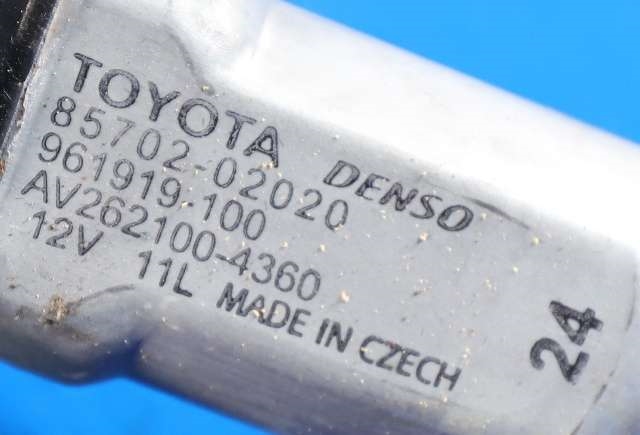 Ruteheis høyre bak til Toyota Auris 2010-2012 (Type I, Fase 2)  (DENSO|262100-4360|85702-02020|)
