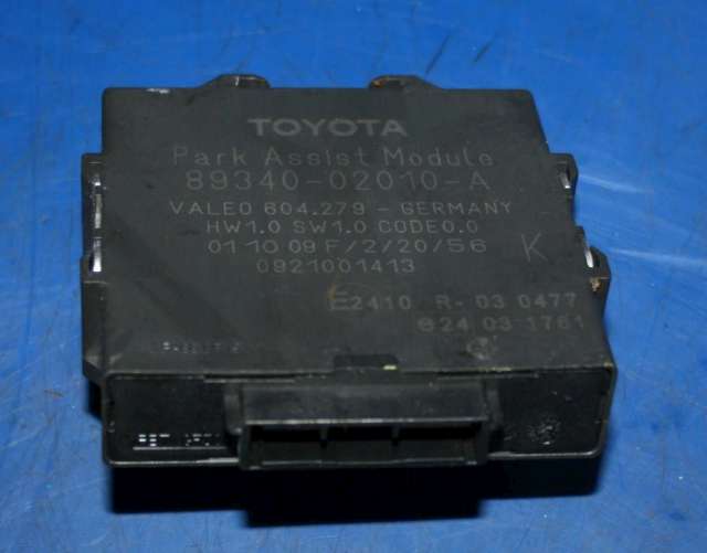 Styreenhet parkering til Toyota Auris, 2010-2012 (Type I, Fase 2) (TOYOTA|89340-02010-A)