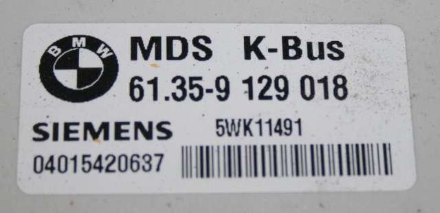 Styreenhet takluke til BMW X3 2007-2010 (Fase 2) (E83) (E83) (SIEMENS|5WK1 1491|61.35-9 129 018|)