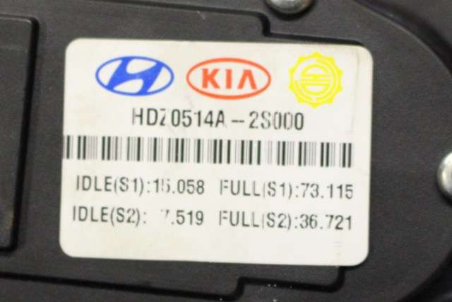 Pedal gass til Kia Sportage 2010-2016 (Type III)  (KIA|0514A-2S000|)