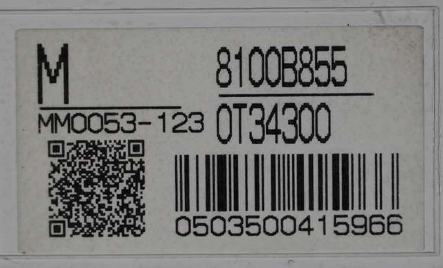 Instrumentpanel til Mitsubishi Outlander 2010-2012 (Type II, Fase 2)  (MITSUBISHI|8100B855|)