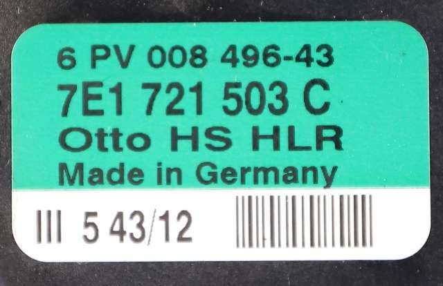 Pedal gass til VW Transporter / Caravelle 2009-2015 (Fase 2) (T5) (T5) (HELLA|6PV 008 496-43|7E1 721 503 C|)