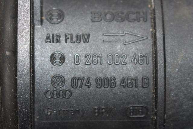 Luftmengde/luftmassemåler til Mitsubishi Outlander 2007-2010 (Type II, Fase 1) (BOSCH|0 281 002 461|074 906 461 B|)