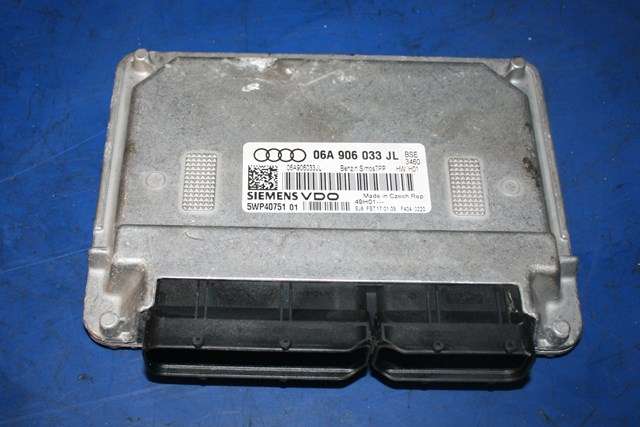 Styreenhet motor til Audi A3, 2009-2012 (Type II, Fase 2)  (SIEMENS|5WP4 0751-01)