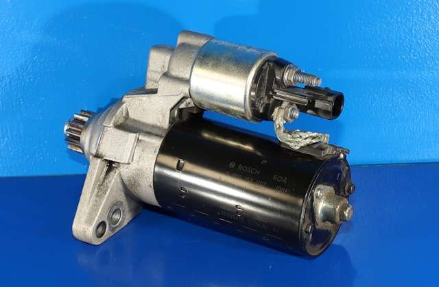 Starter diesel til Audi A3 2009-2012 (Type II, Fase 2) (BOSCH|0 001 153 007|02Z 911 024 H|)