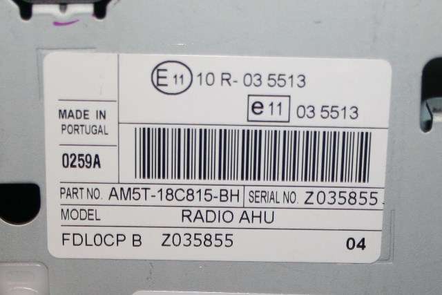 Bilstereo til Ford C-Max 2010-2015 (Type II, Fase 1)  (FORD|AM5T-18C815-BH|)