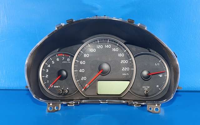 Instrumentpanel til Toyota Yaris, 2012-2014 (Type III, Fase 1)  (DENSO|157550-5256)