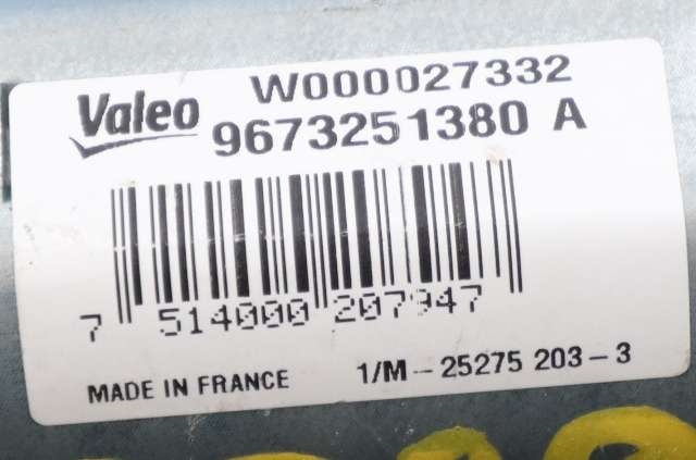 Viskermotor bakrute til Peugeot 208 2012-2019 (Type I) (PEUGEOT|96 732513 80|)