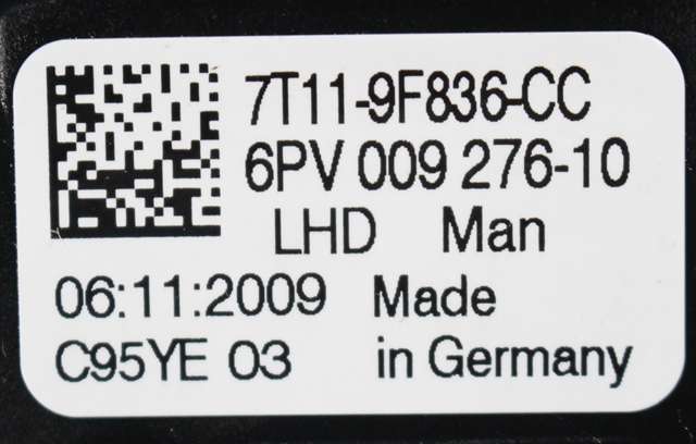 Pedal gass til Ford Transit Connect 2009-2013 (Type I, Fase 2) (HELLA|6PV 009 276-10|7T11-9F836-CC|)