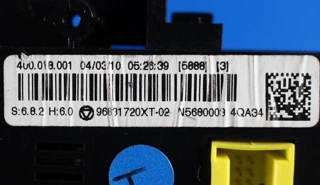 Varmeapparat betjening til Citroën C3 2010-2016 (Type II)  (CITROEN|96 831720 XT|)
