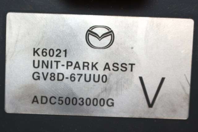 Styreenhet parkering til Mazda 6 2010-2013 (Type II, Fase 2)  (MAZDA|GV8D-67UU0|)
