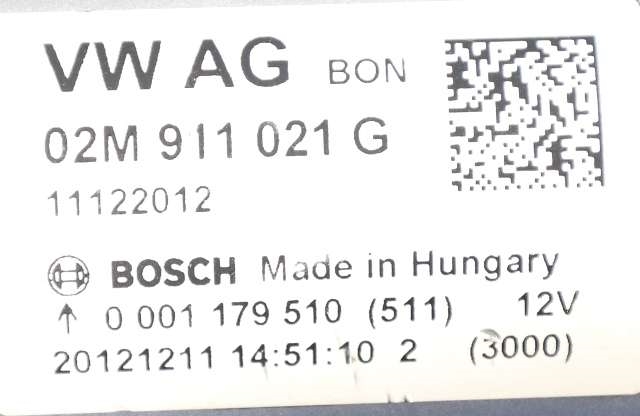 Starter til VW Up 2012-2019 (BOSCH|0 001 179 510|02M 911 021 G|)